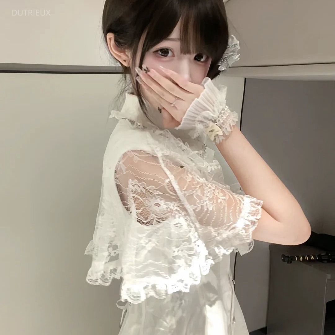 Korean Style A Line Shirt Dress - Vestido Gótico Japonés Estilo Y2K con