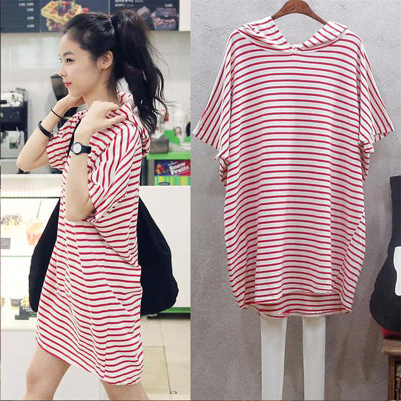 Korean Style A Line Shirt Dress - Vestido camisero de manga murciélago holgado