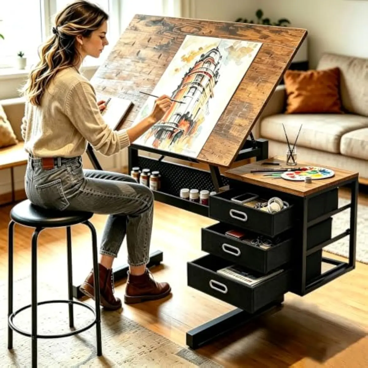 Mesa de Dibujo con Ajuste de 0 - Tops reseña y precio