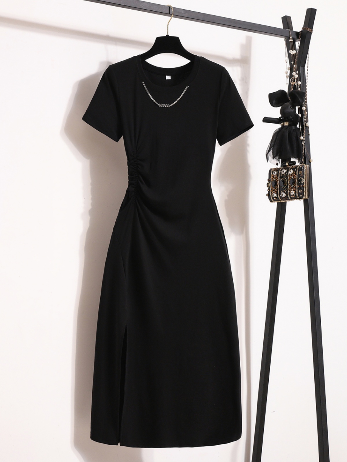 Vestido Casual Elegante de Man - Korean Style A Line Shirt Dress reseña y precio