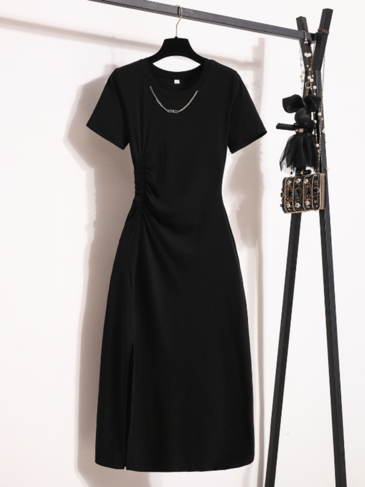 Vestido Casual Elegante de Man - Korean Style A Line Shirt Dress reseña y precio