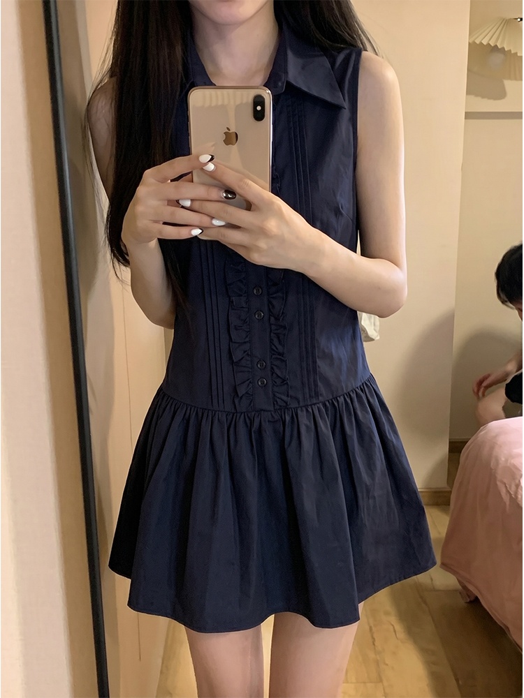 Vestido Camisero Estilo Univer - Korean Style A Line Shirt Dress reseña y precio