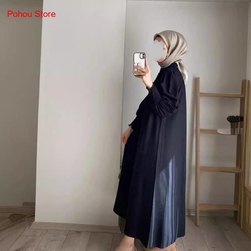 Vestido Camisero Estilo Corean - Korean Style A Line Shirt Dress reseña y precio