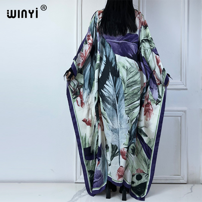 WINYI caftán de verano para mu - Boho Summer Beach Maxi Dress reseña y precio