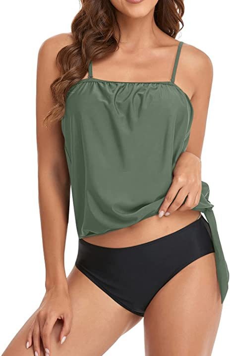 Traje de Baño de Dos Piezas pa - Tops reseña y precio