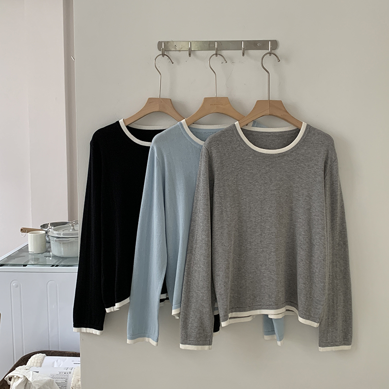 Camisa de Manga Larga con Cuel - Blouses reseña y precio