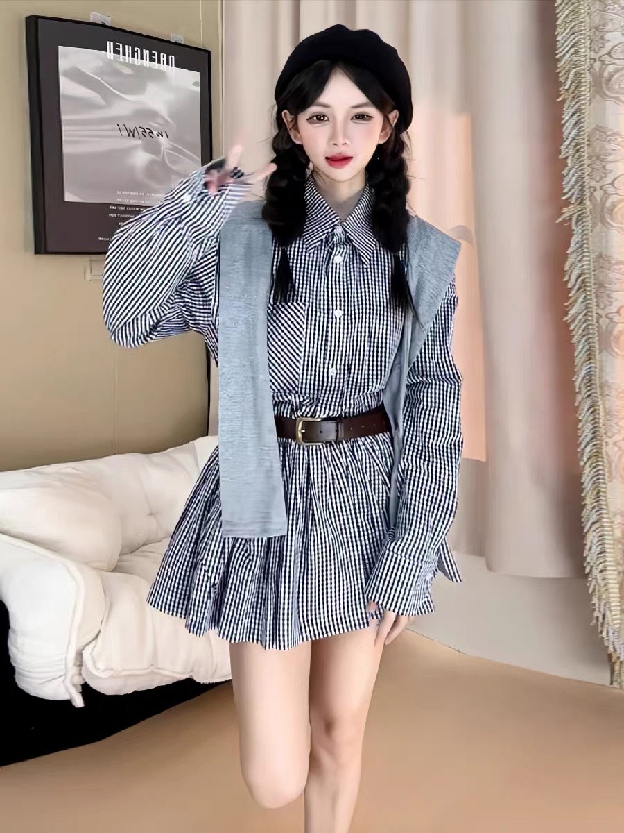 Vestido Camisero Estilo Corean - Korean Style A Line Shirt Dress reseña y precio