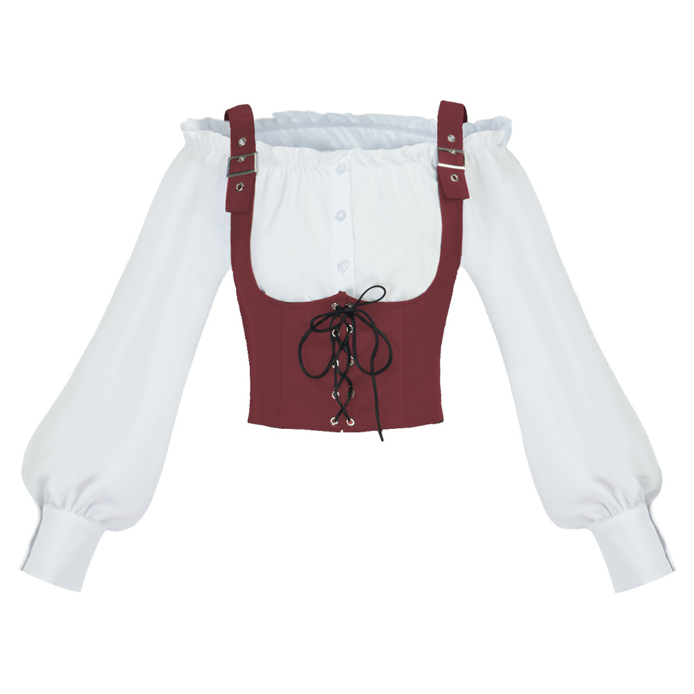 Blusa de estilo retro occident - Blouses reseña y precio